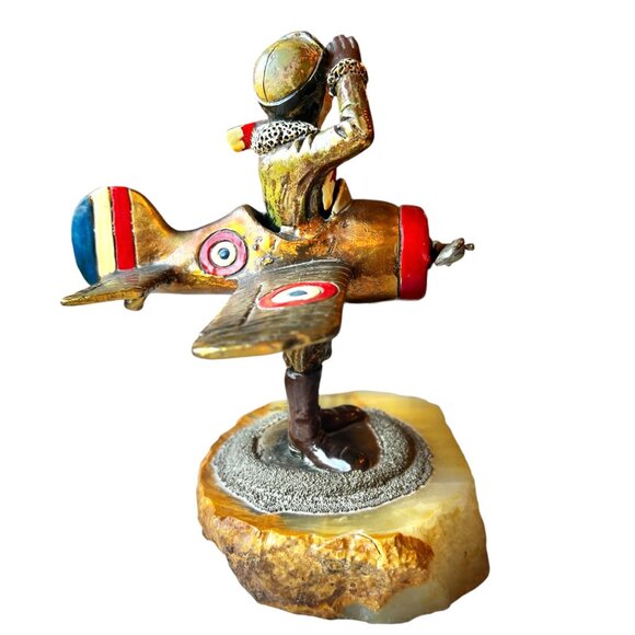 Signed Ron Lee Clown "Captain Cranberry" Airplane Pilot Hand Signed - Picture 5 of 9